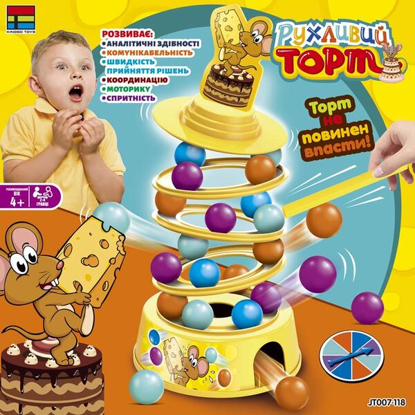 

Настольная игра Kingso Toys Движущийся торт (JT007-118)