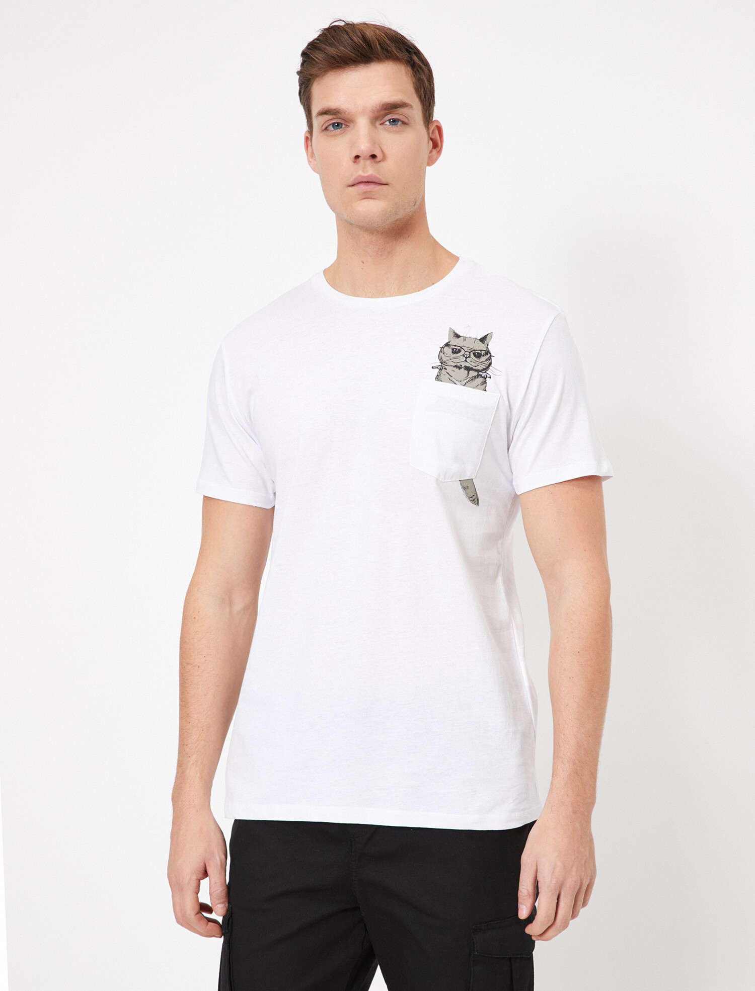

Футболка Koton 0YAM14863MK-000 S White