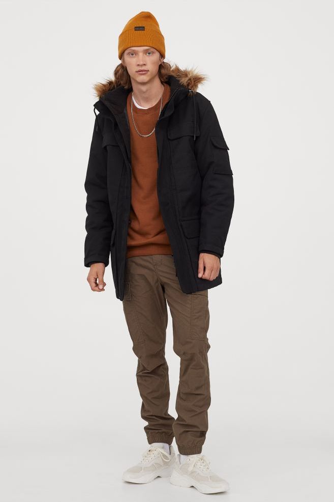 

Парка H&M 05046676 L Черная