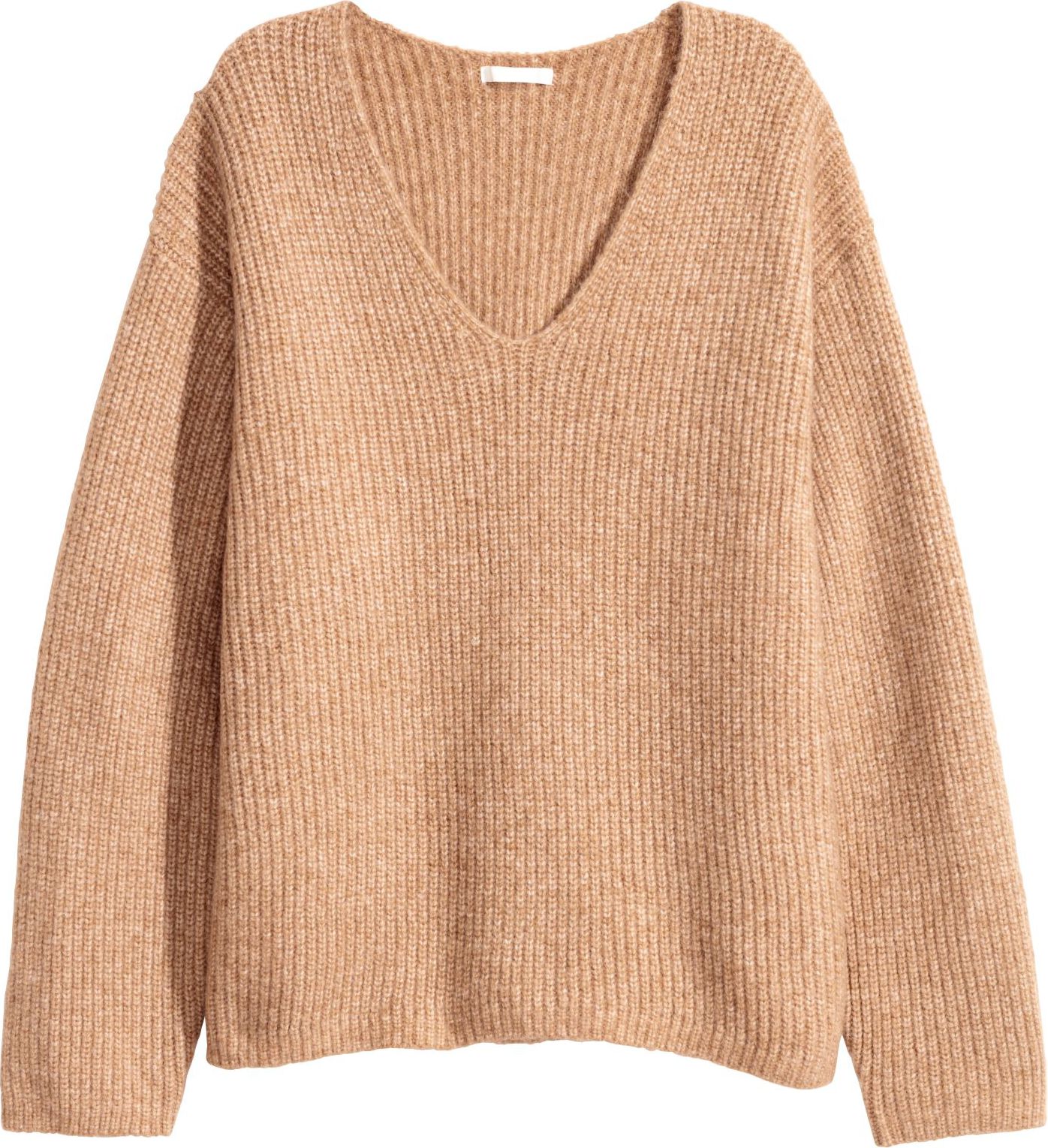

Пуловер H&M 536385611 M Бежевый меланж