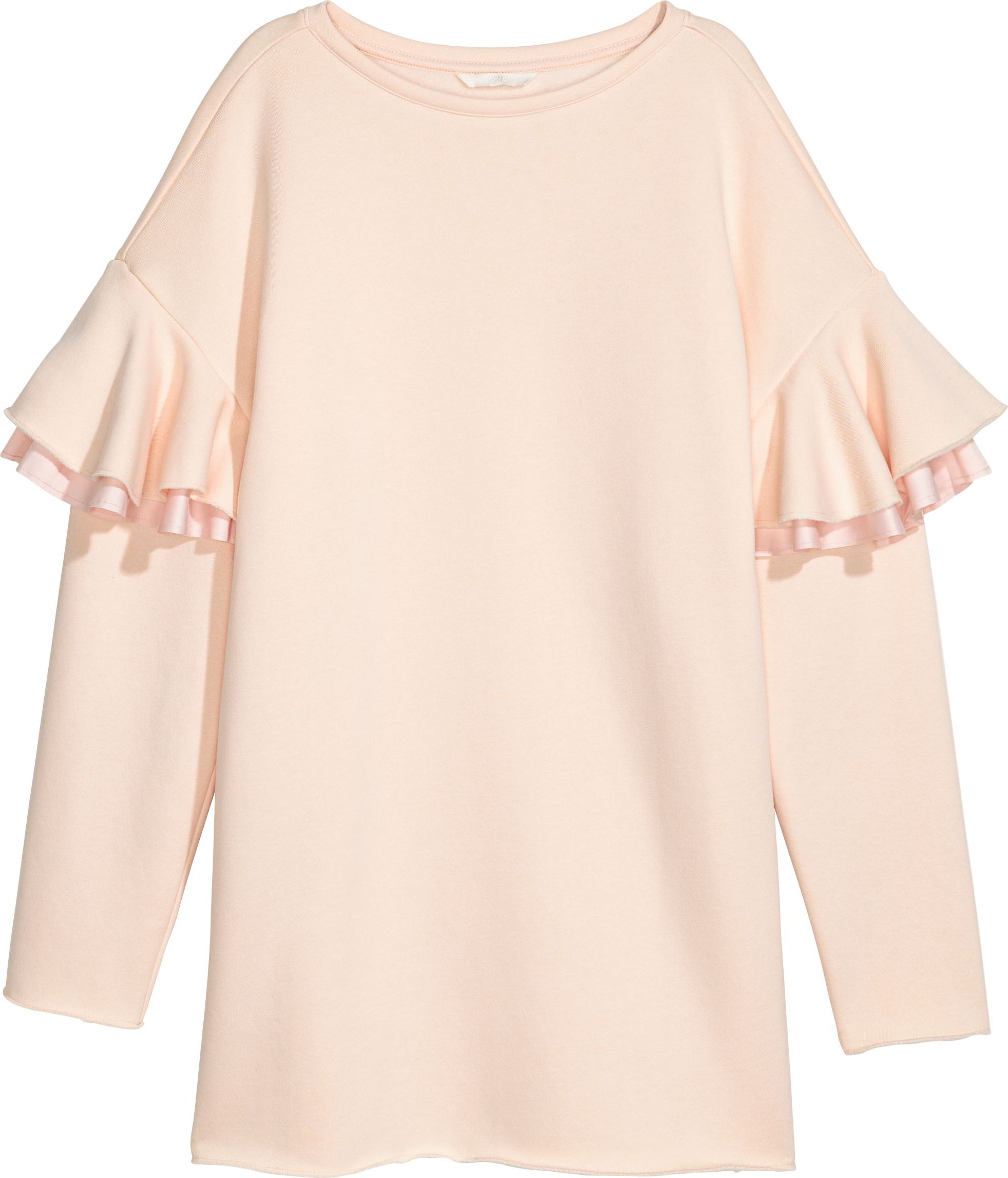 

Лонгслив H&M 58303063  Пудра, Лонгслив H&M 58303063 XS Пудра