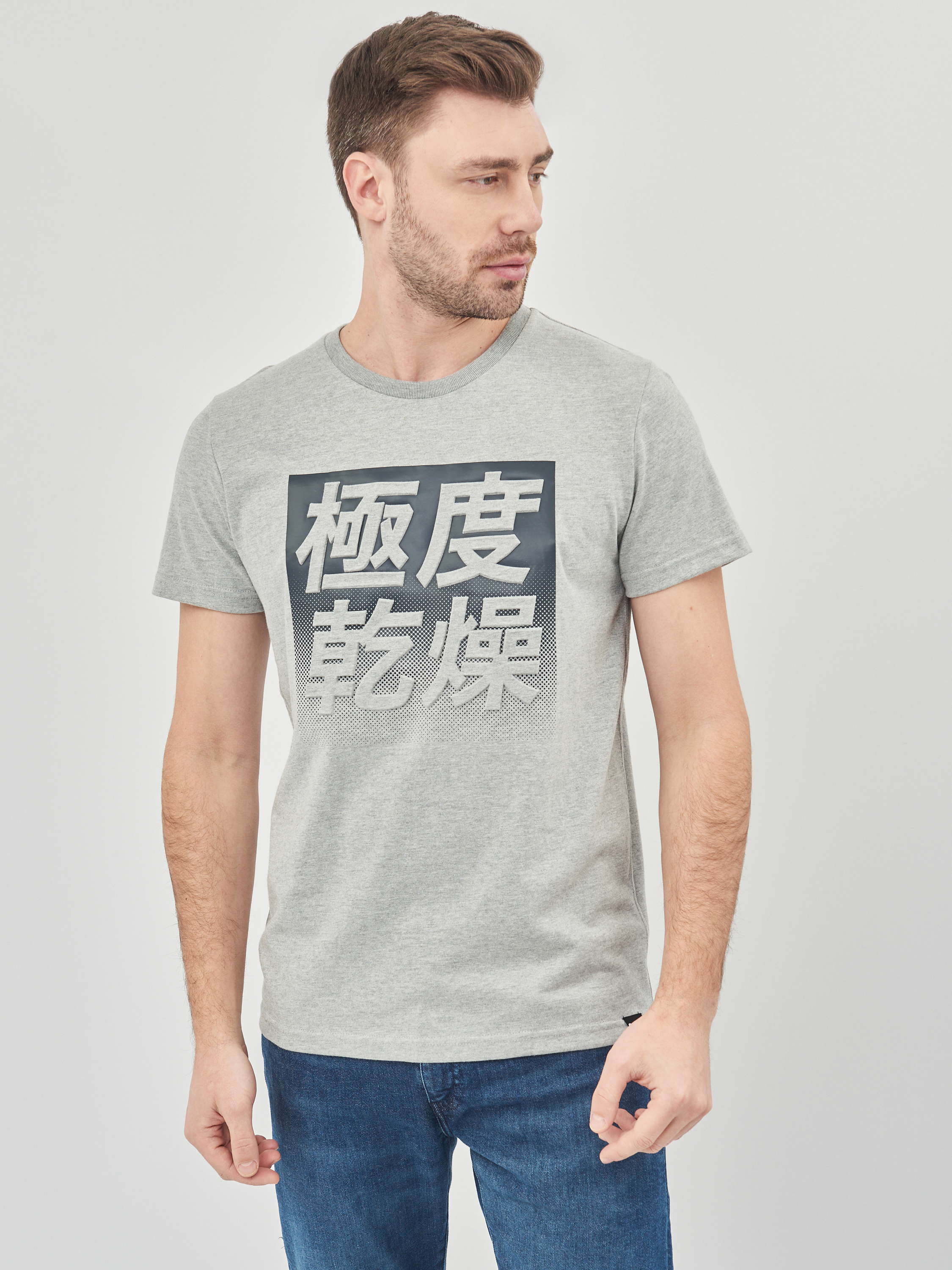 

Футболка Superdry M1010304A-07Q L Grey Marl