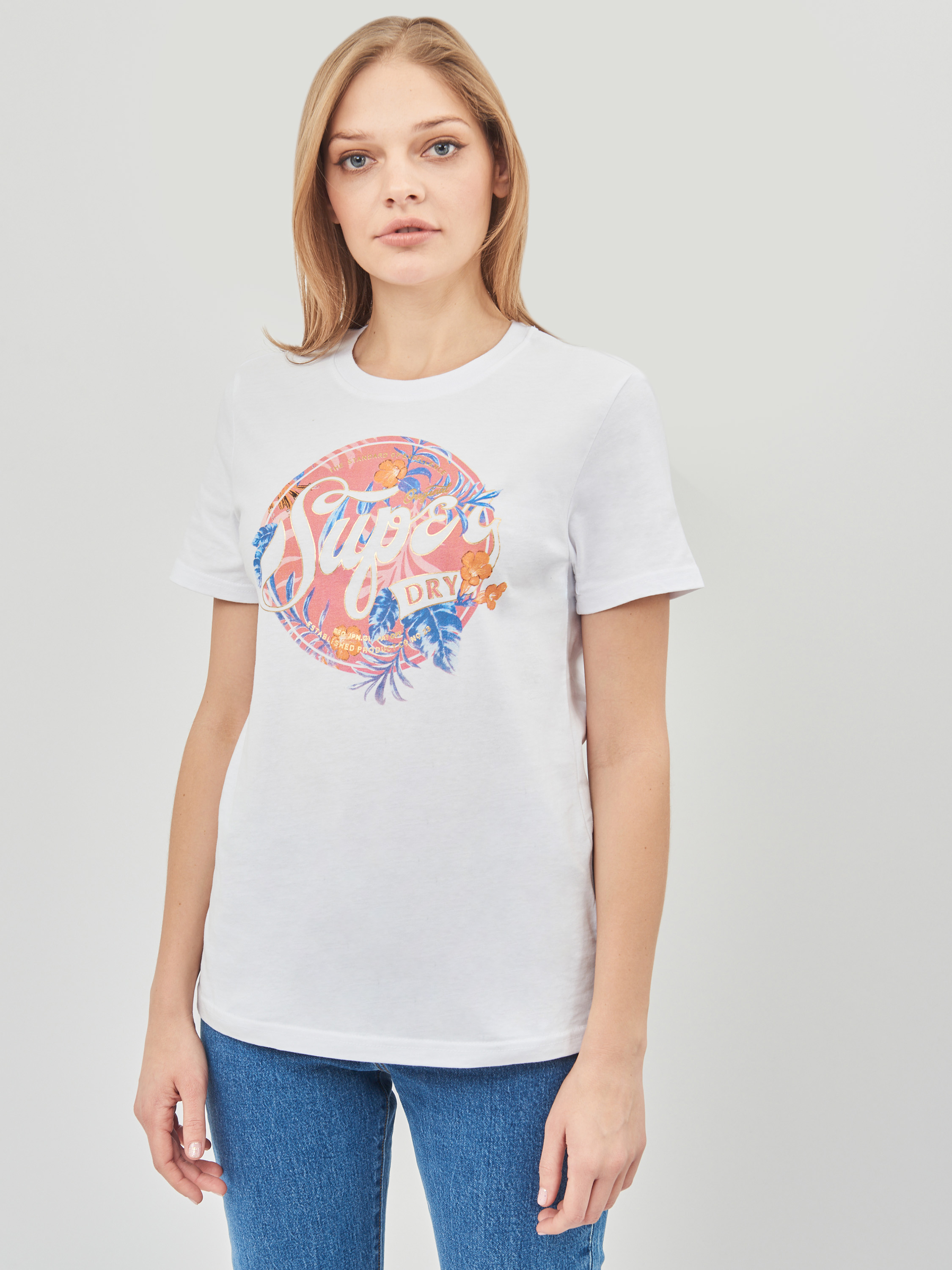 

Футболка Superdry W1010132A-01C XL Optic