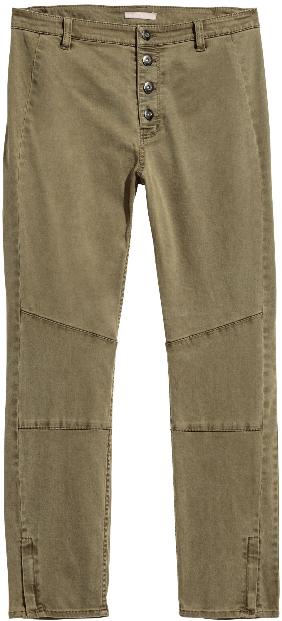 

Брюки H&M 0588422-7 48 Хаки