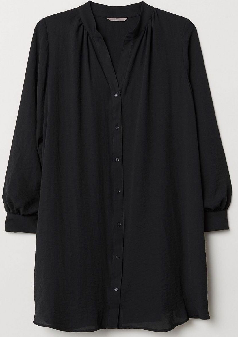

Туника H&M 0674649-8  Черная, Туника H&M 0674649-8 44 Черная