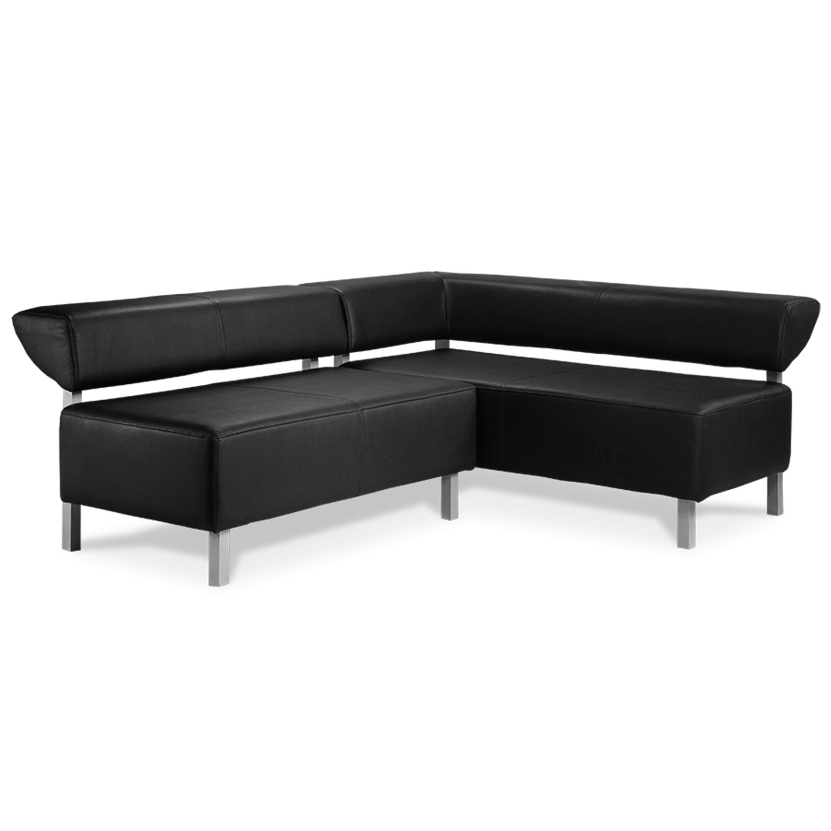 

Угловой диван Домино-1 (DLS) Черный 150х200 см 061207_1