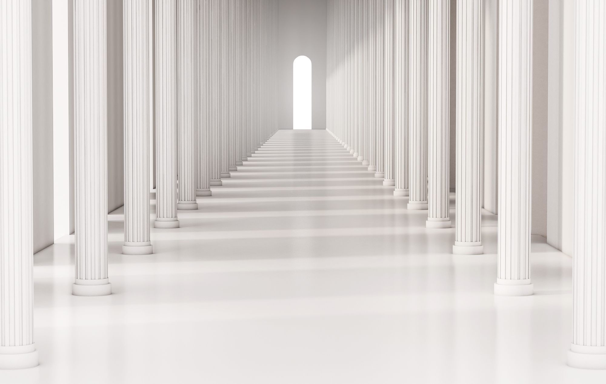 

Фотообои 3D 'Зал с колнами' (3383) , Штукатурка