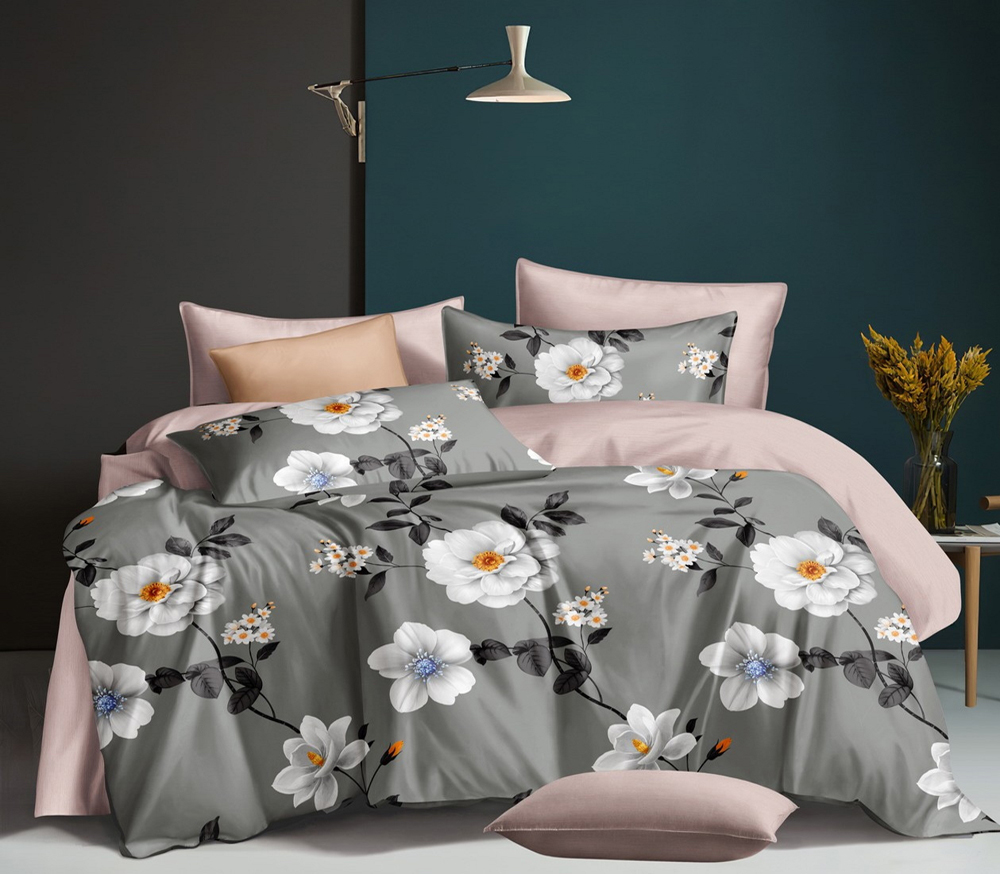 

Простынь MirSon Сатин Premium 22-1180 Angara 150x220 см