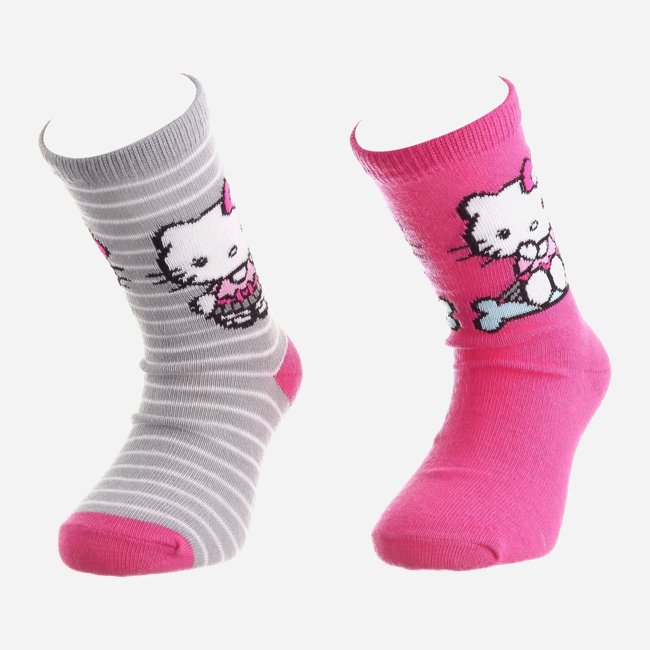 

Носки Disney Hello Kitty 36762-1 27-30 Пурпурный/Серый