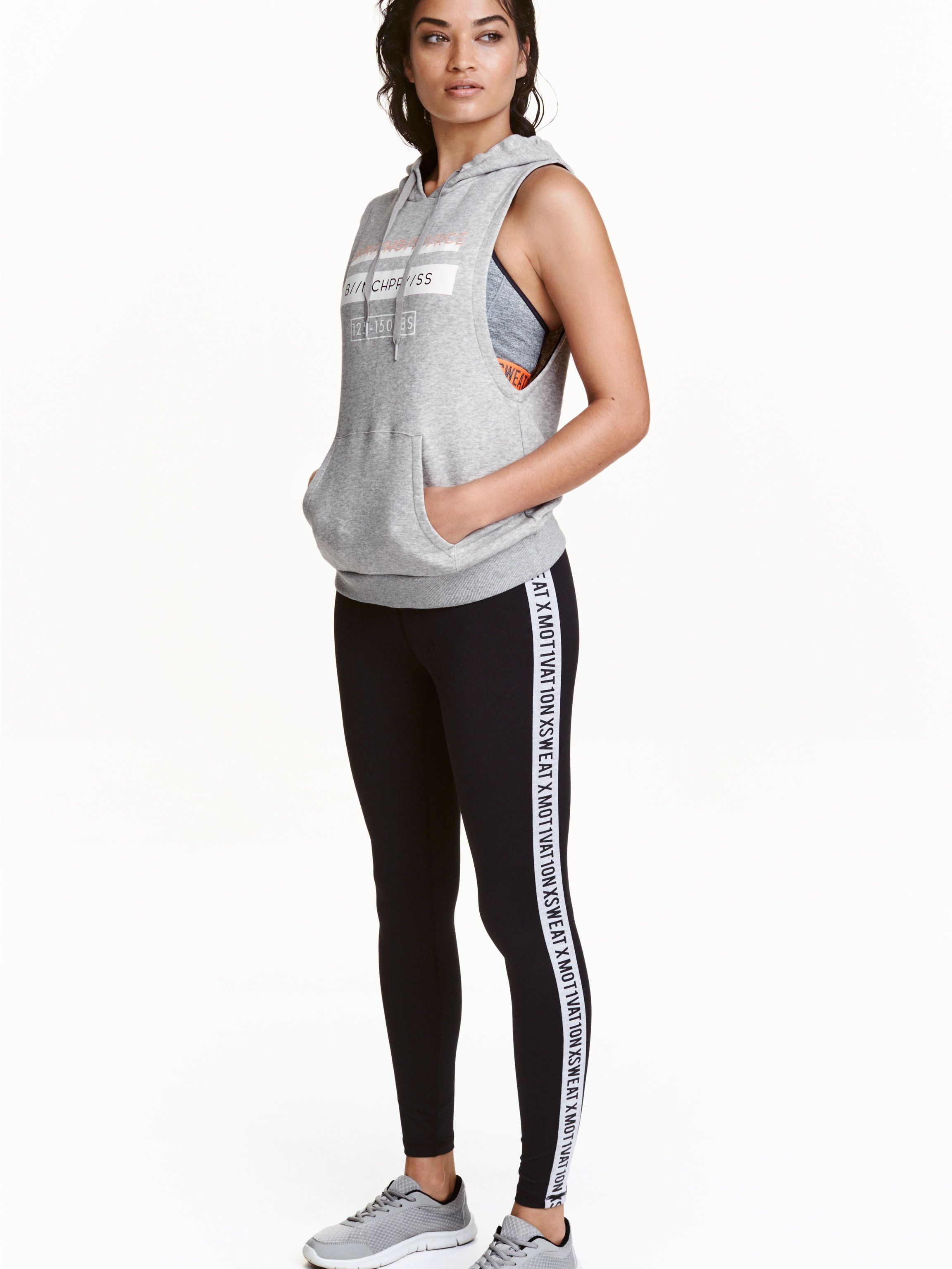 

Спортивные леггинсы H&M 3865484 XS Черные