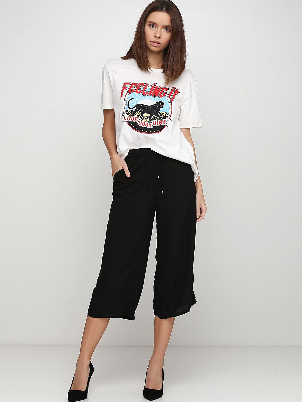 

Капри H&M 3690523 34 Черные