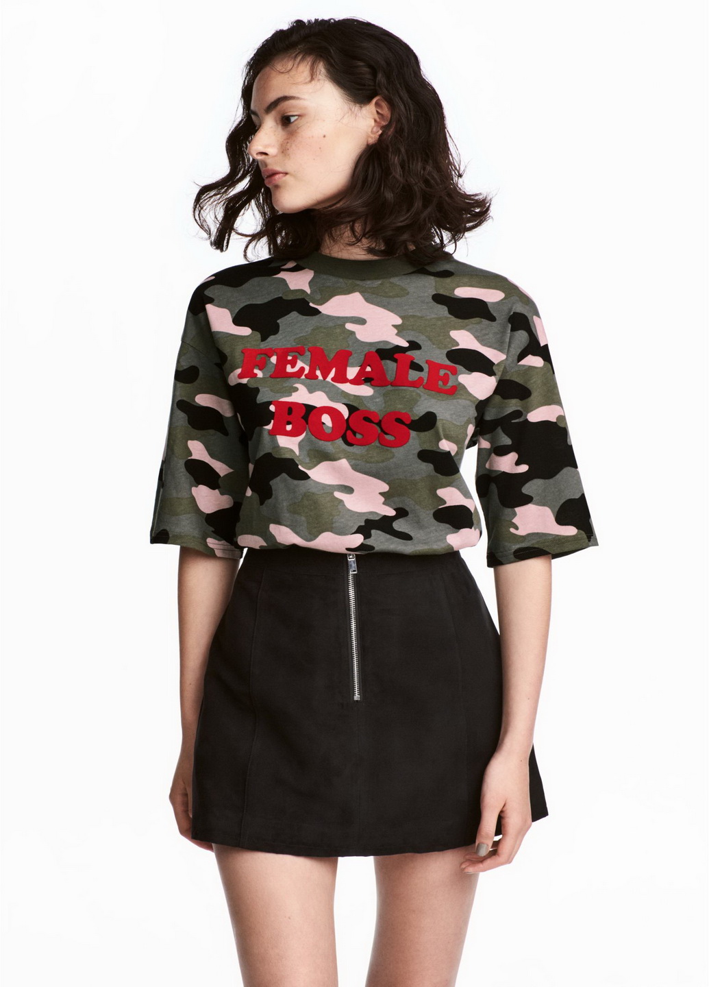 

Юбка H&M 0514865-7  Черная, Юбка H&M 0514865-7 40 Черная