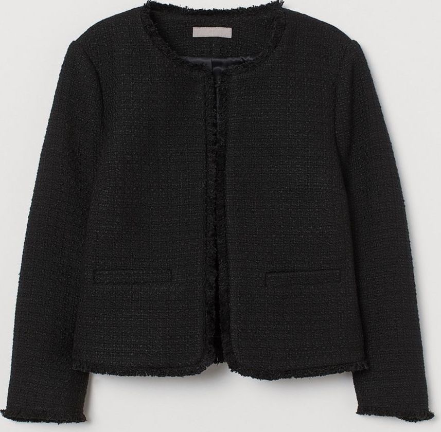 

Жакет H&M 0757333-0 36 Черный