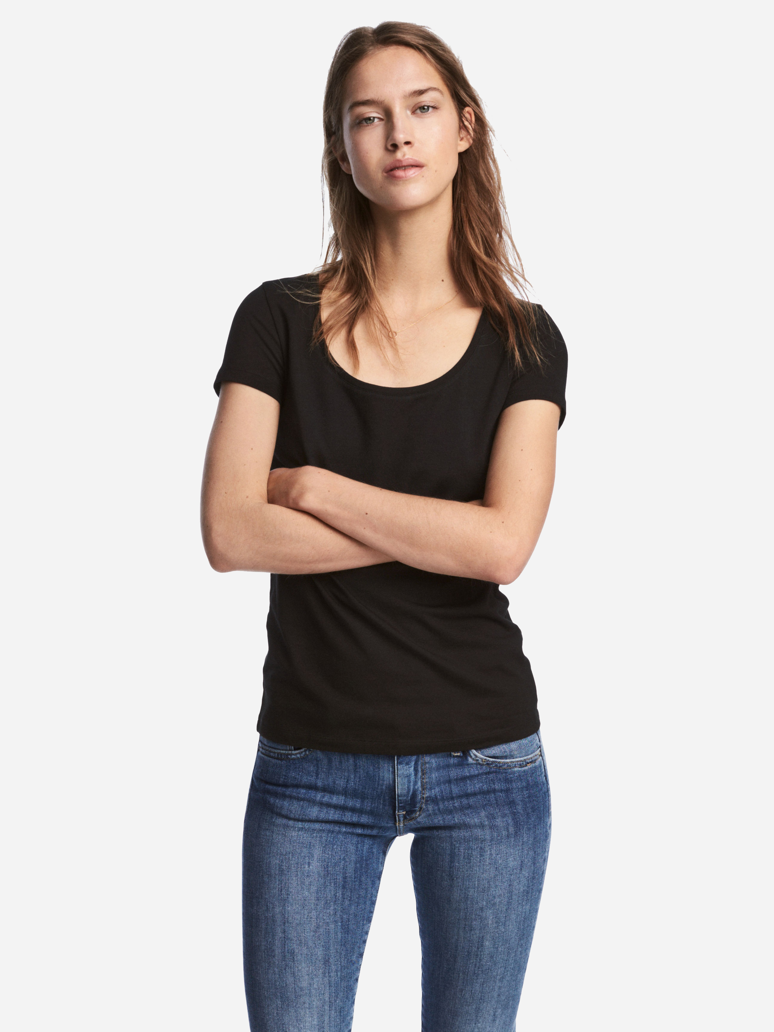 

Футболка H&M 2649844 XS Черная