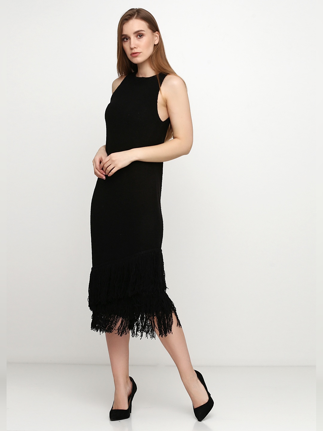

Платье H&M 3214772 38 Черное