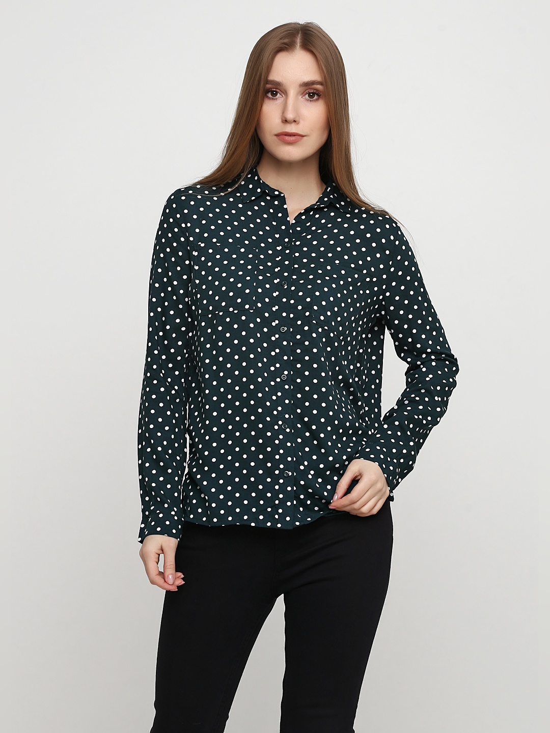 

Рубашка H&M 3560124 32 Зеленая