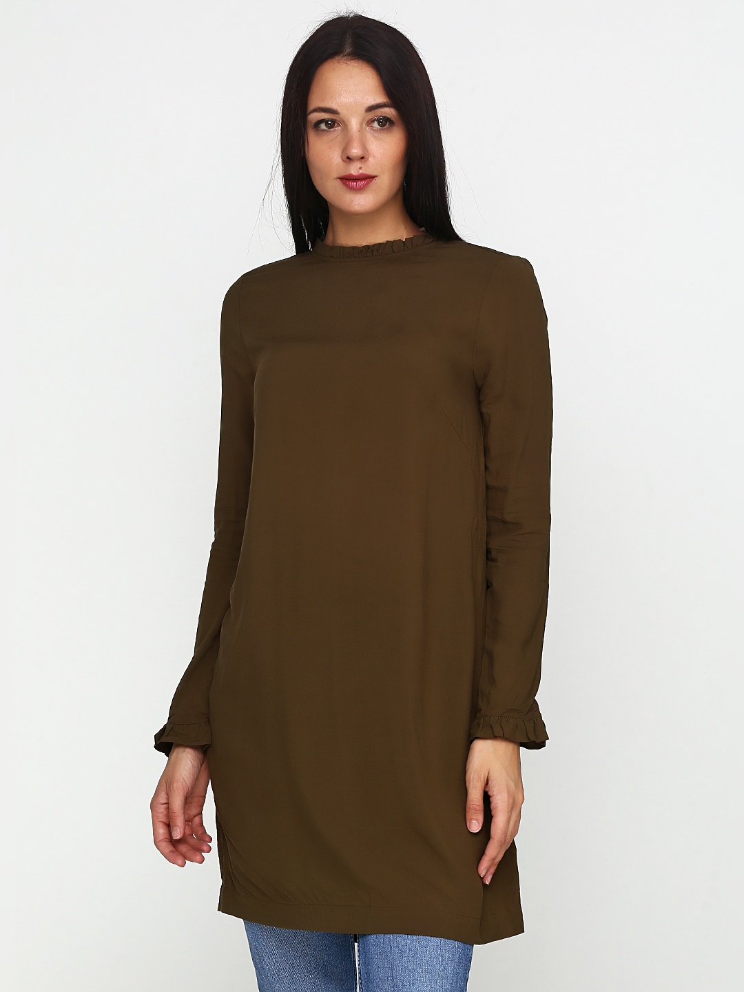 

Туника H&M 4023514 38 Хаки