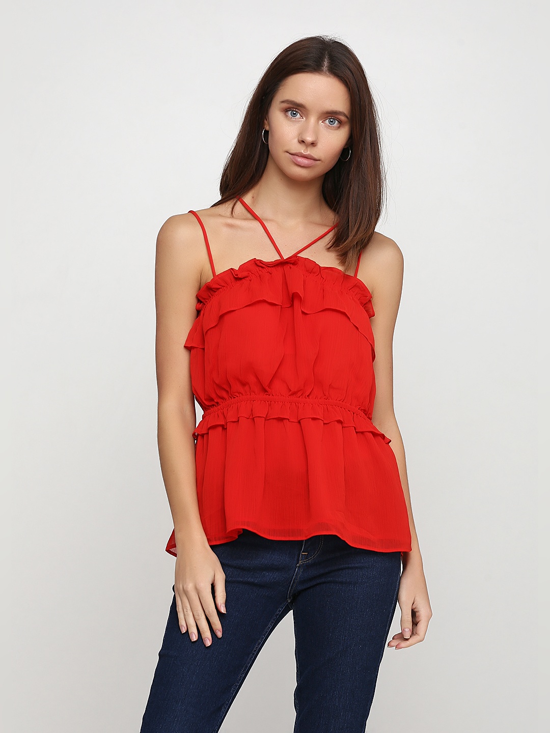 

Топ H&M 4167784 34 Красный