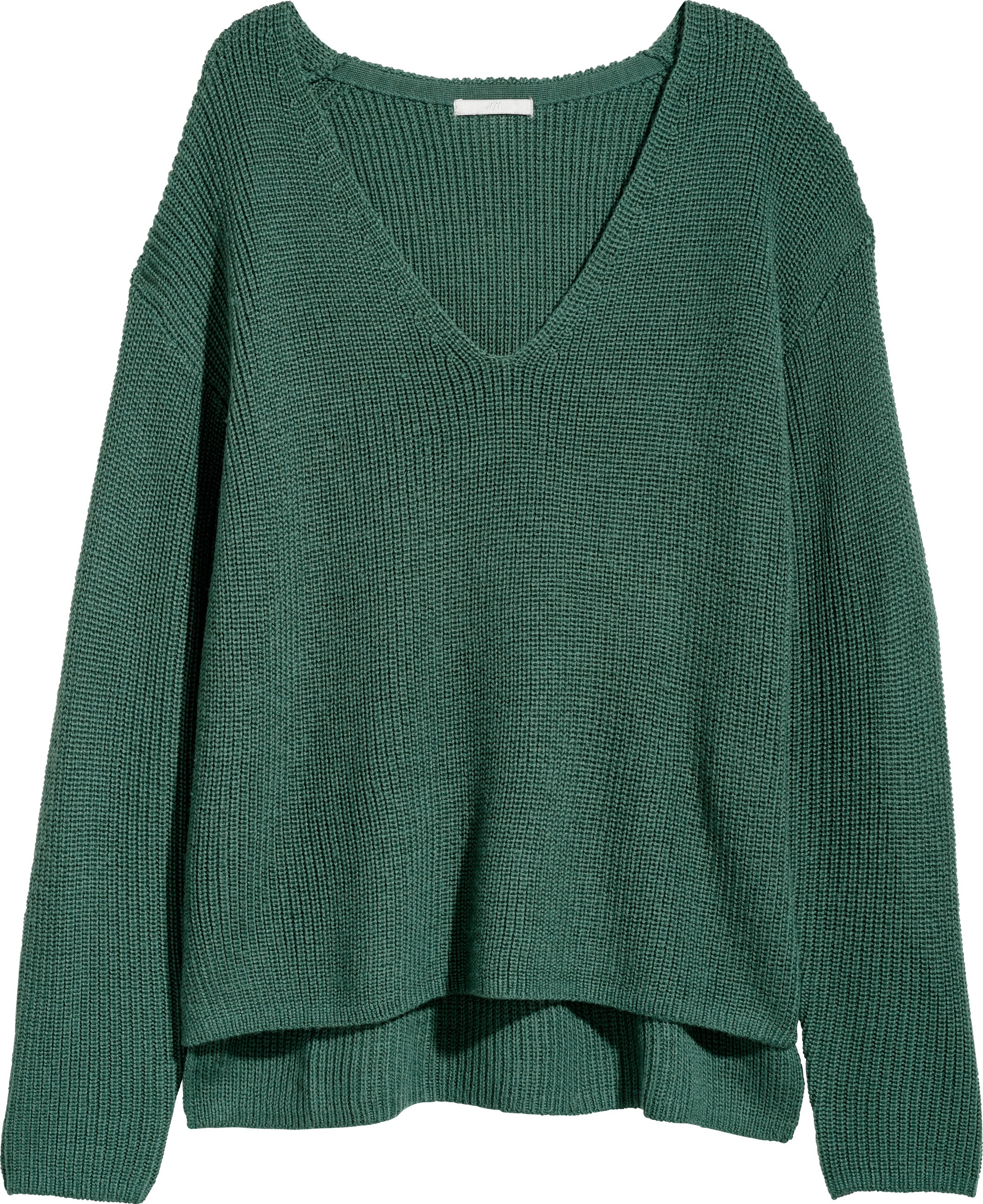 

Пуловер H&M 5688647 M Темно-зеленый