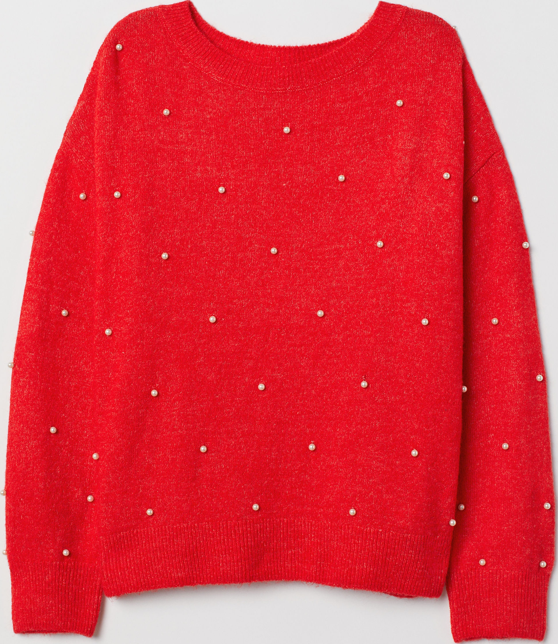

Джемпер H&M 6765738 S Ярко-красный