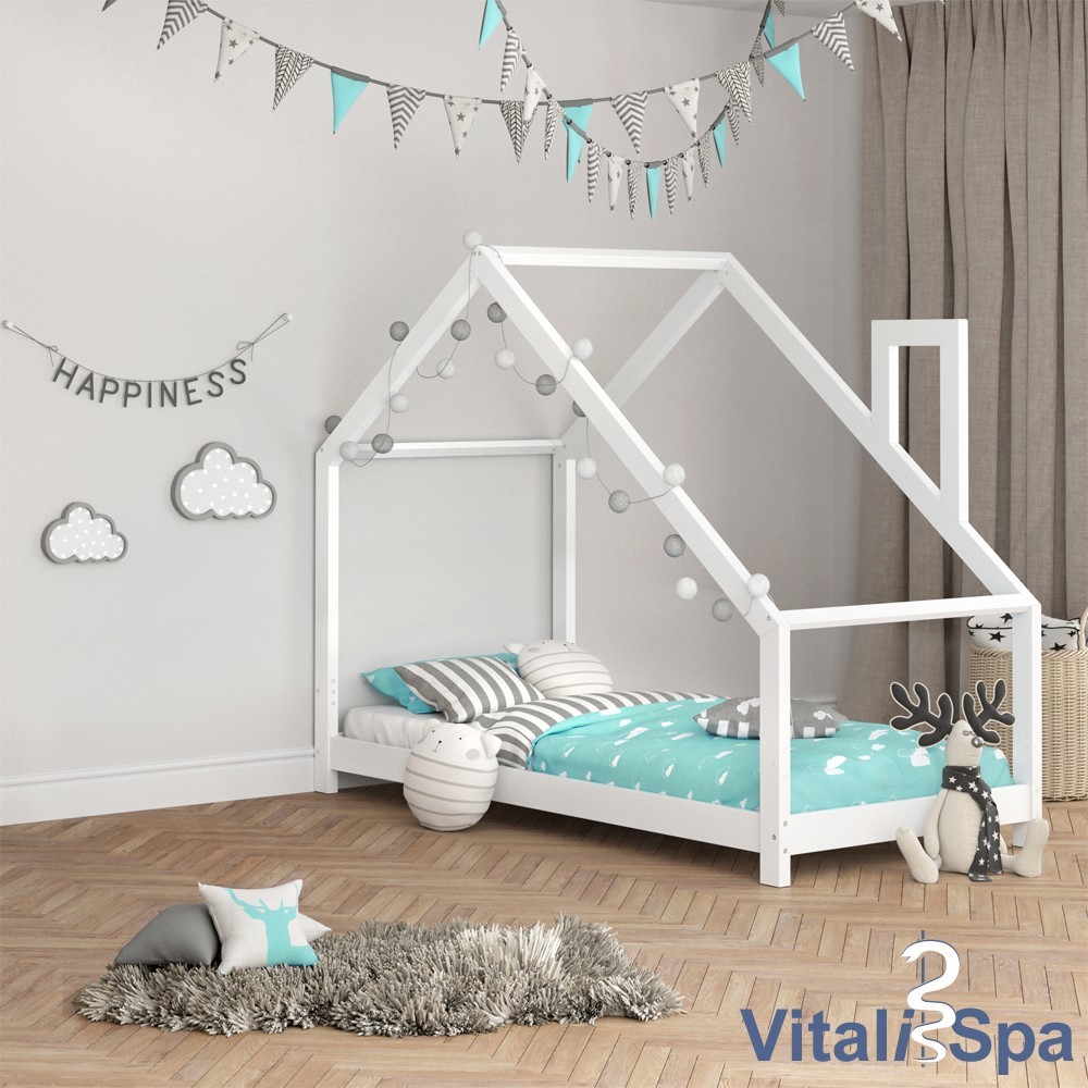 

Детская кровать-домик VitaliSpa Nicole, 96,2x215 белая