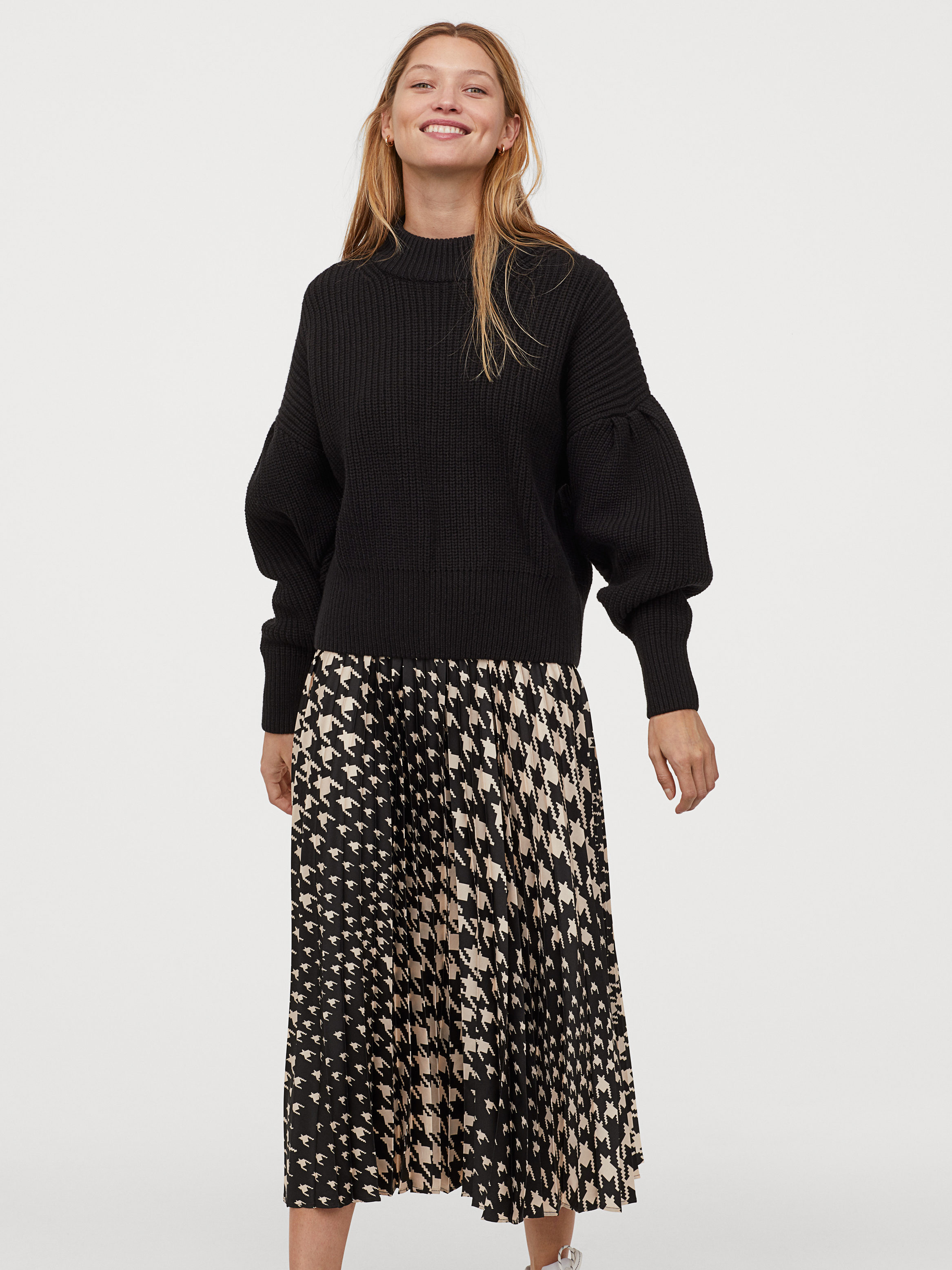 

Юбка H&M 0863928-1  Черная, Юбка H&M 0863928-1 S Черная