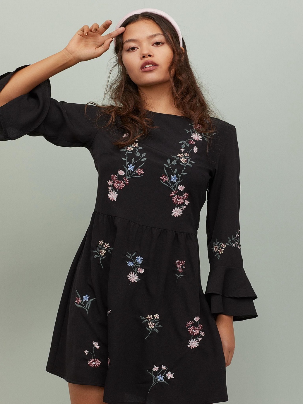 

Платье H&M Divided 0811598-1  Черное, Платье H&M Divided 0811598-1 36 Черное