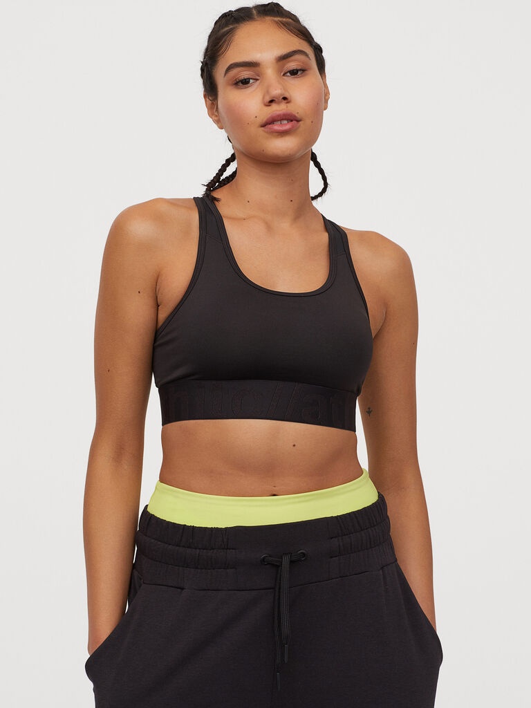 

Спортивный топ H&M Sport 0739347-0 S Черный