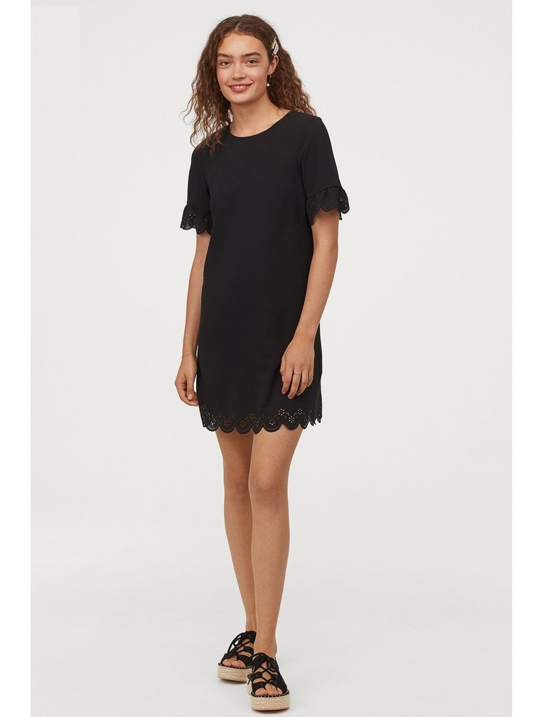 

Платье H&M 0758578-0  Черное, Платье H&M 0758578-0 40 Черное