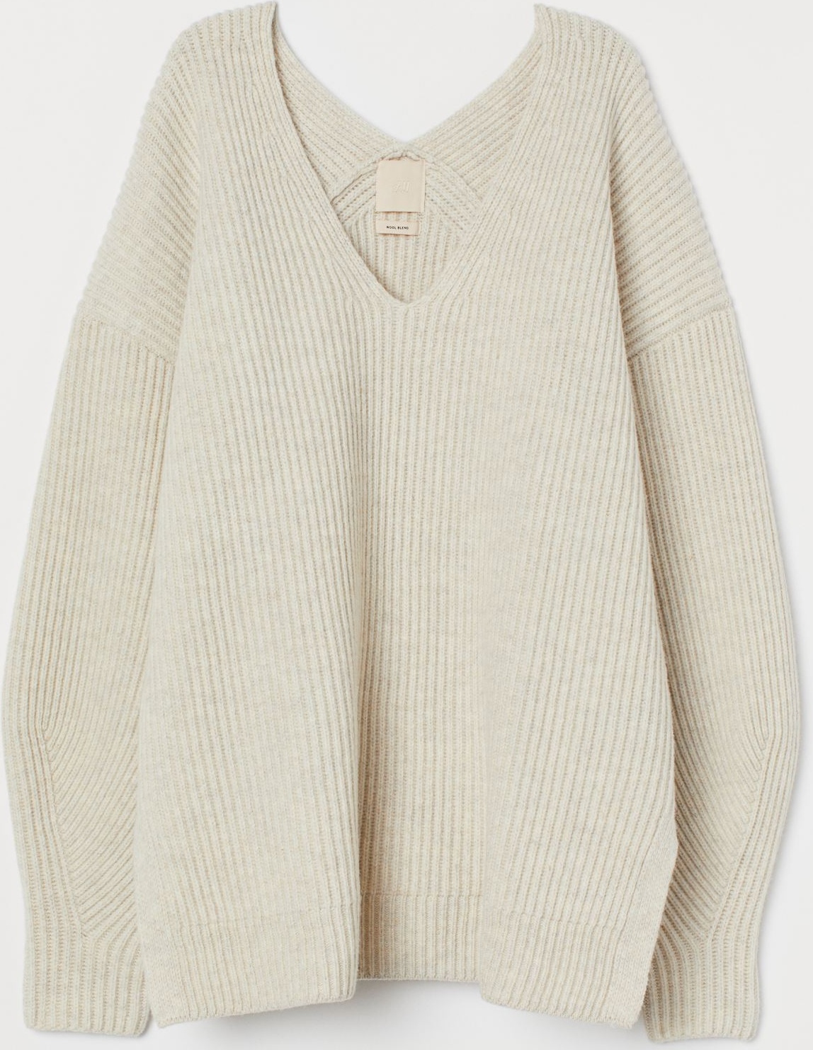 

Пуловер H&M 0837448-1 L Бежевый
