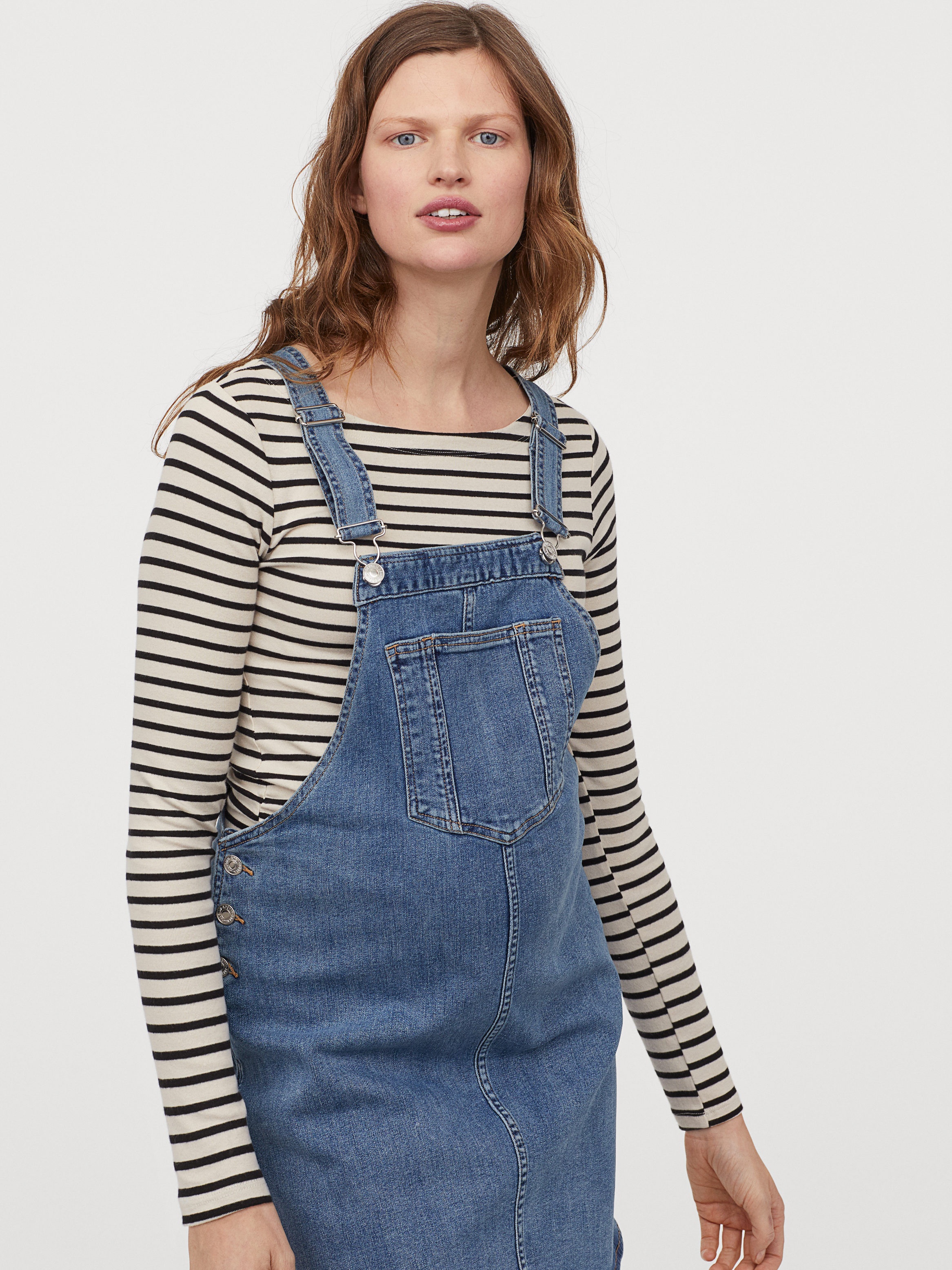 

Сарафан джинсовый для беременных H&M 0852672-1  Синий, Сарафан джинсовый для беременных H&M 0852672-1 S Синий
