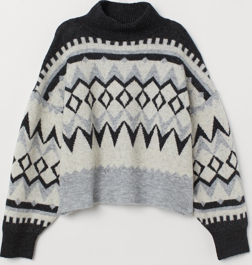 

Свитер H&M 0679895-8 M Серый