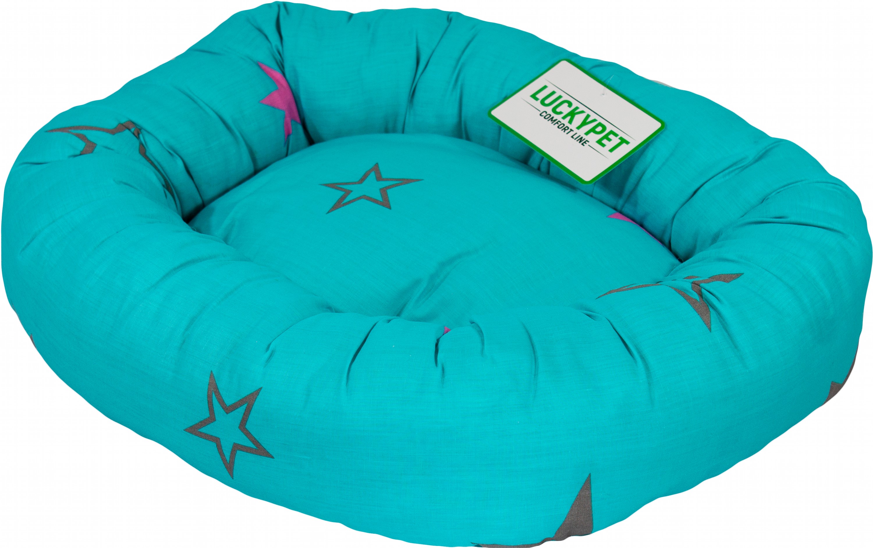 

Лежак для собак и кошек Lucky pet Вольт №2 48x58x12 см Бирюзовый