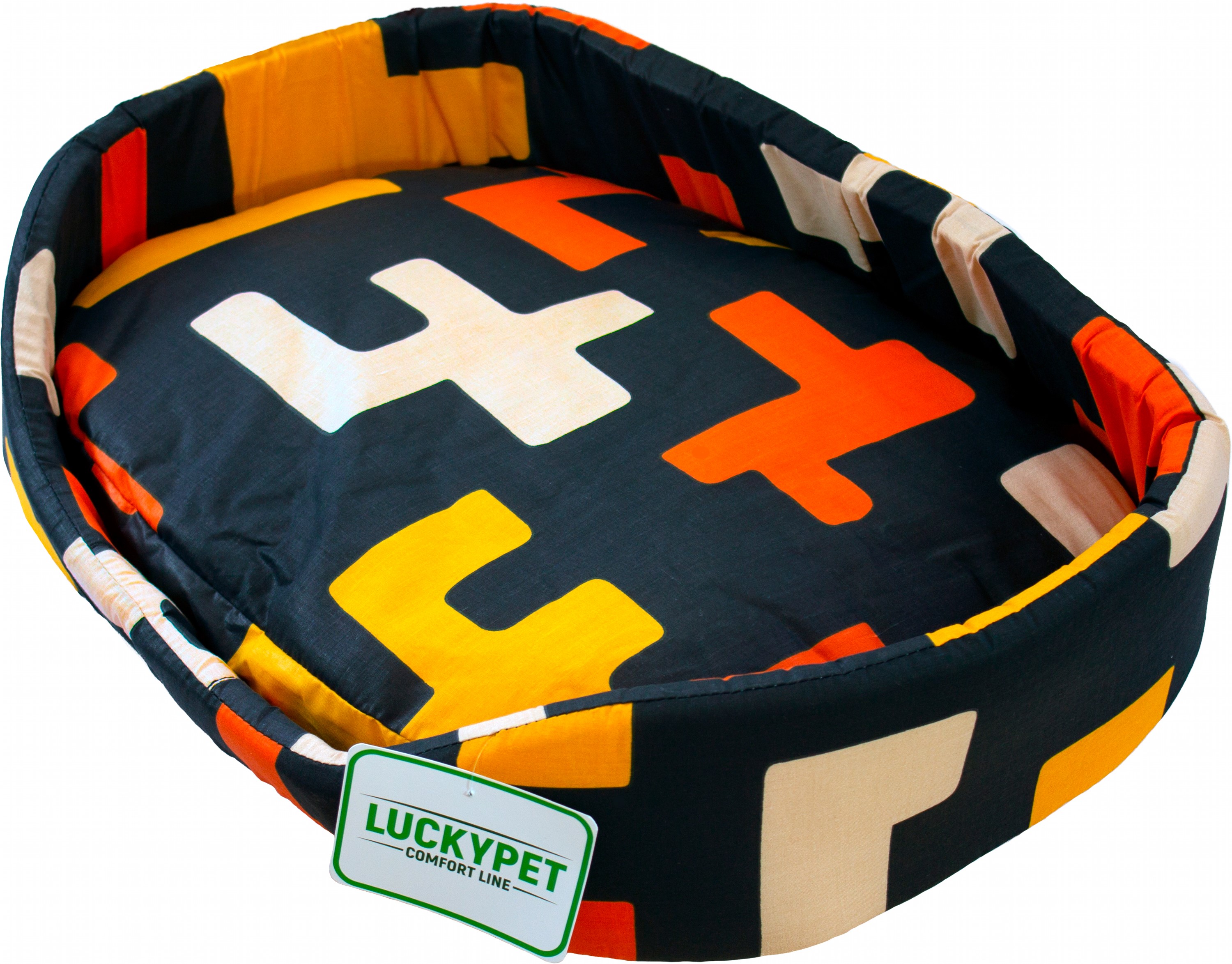 

Лежак для собак и кошек Lucky pet №7 Макс 58x82x16 см Геометрия