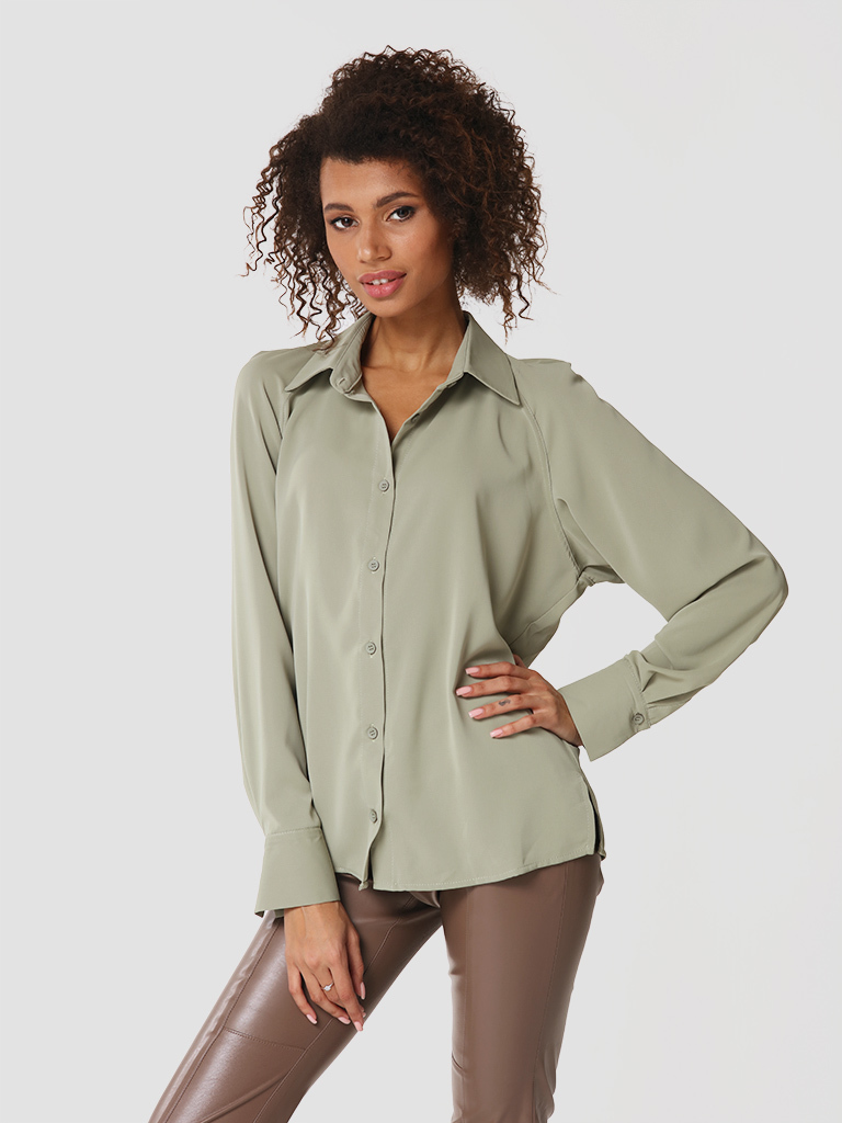 

Рубашка Katarina Ivanenko KI03579-O20G XS Зеленая