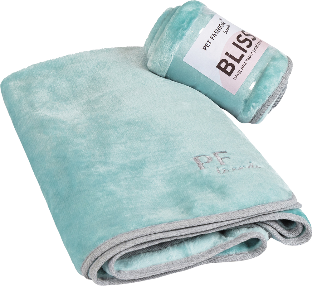 

Плед для собак и кошек Pet Fashion Bliss 2 77x100 см Мятный