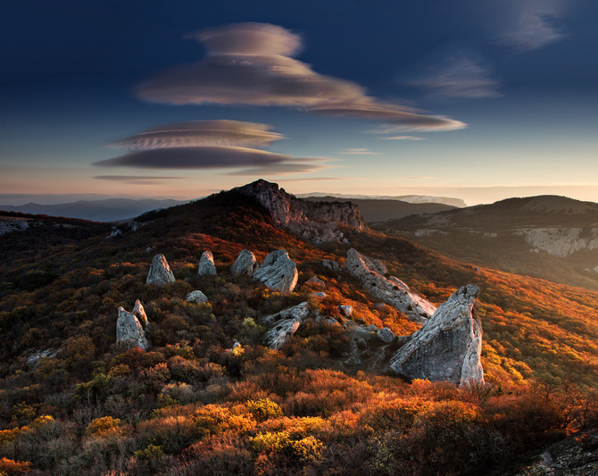 

Фотообои Природа 'Горный хребет' (2261) , Классик