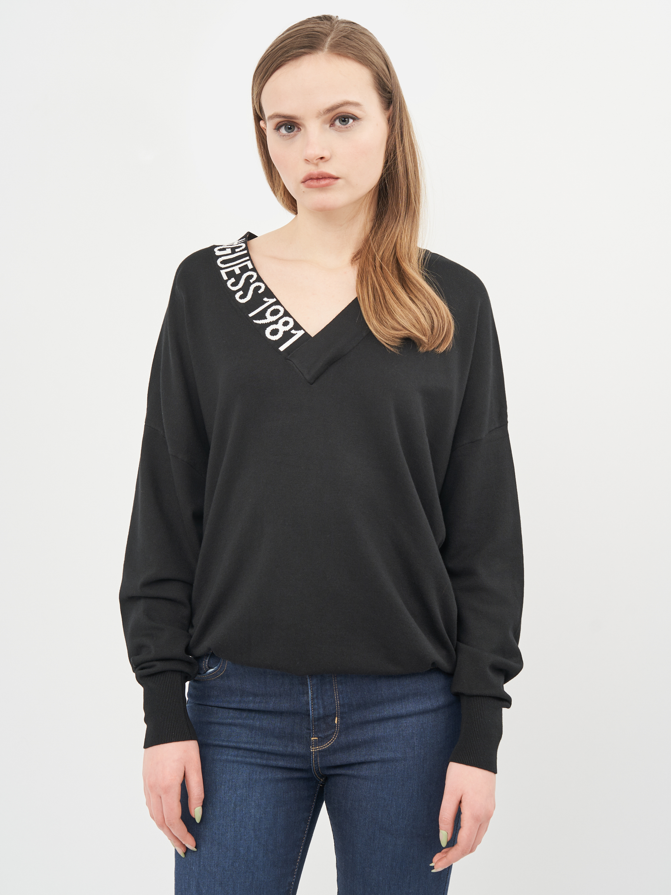 

Пуловер Guess W1RR04-Z2NQ0 M Jet Black A996