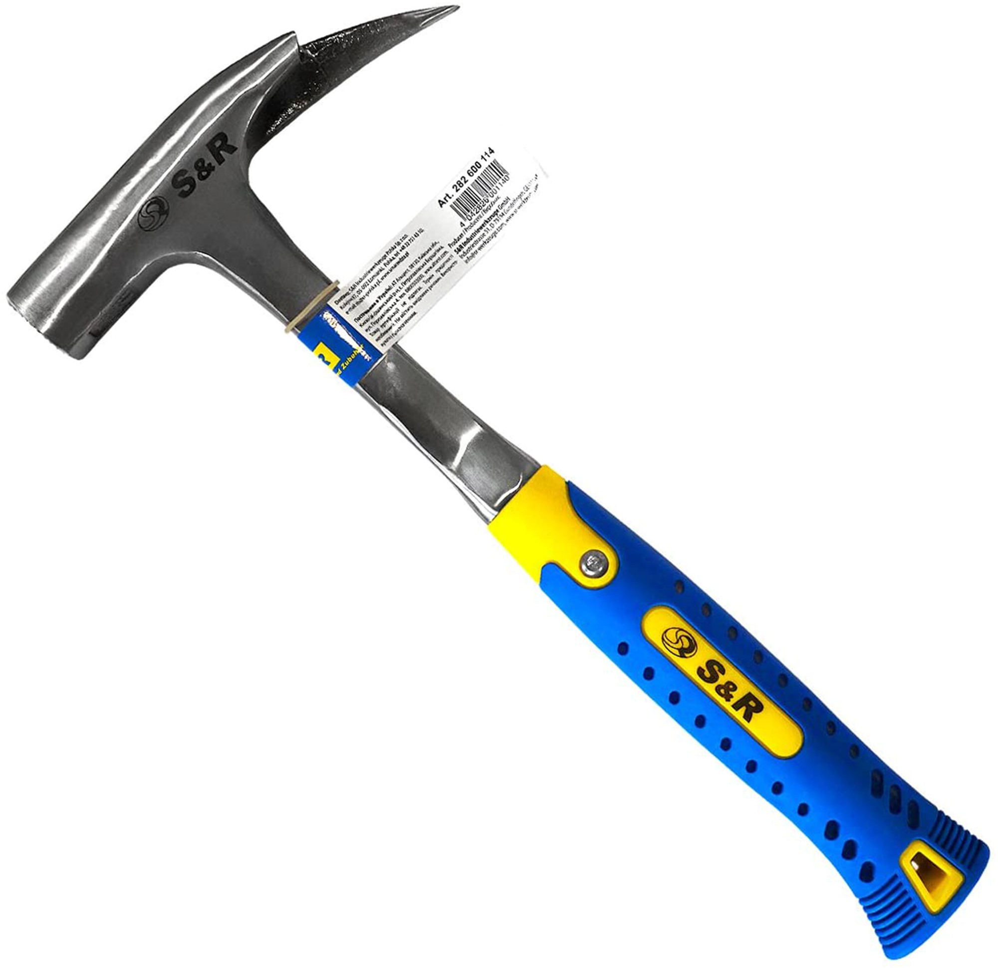 

Молоток покрівельний S&R 600 г