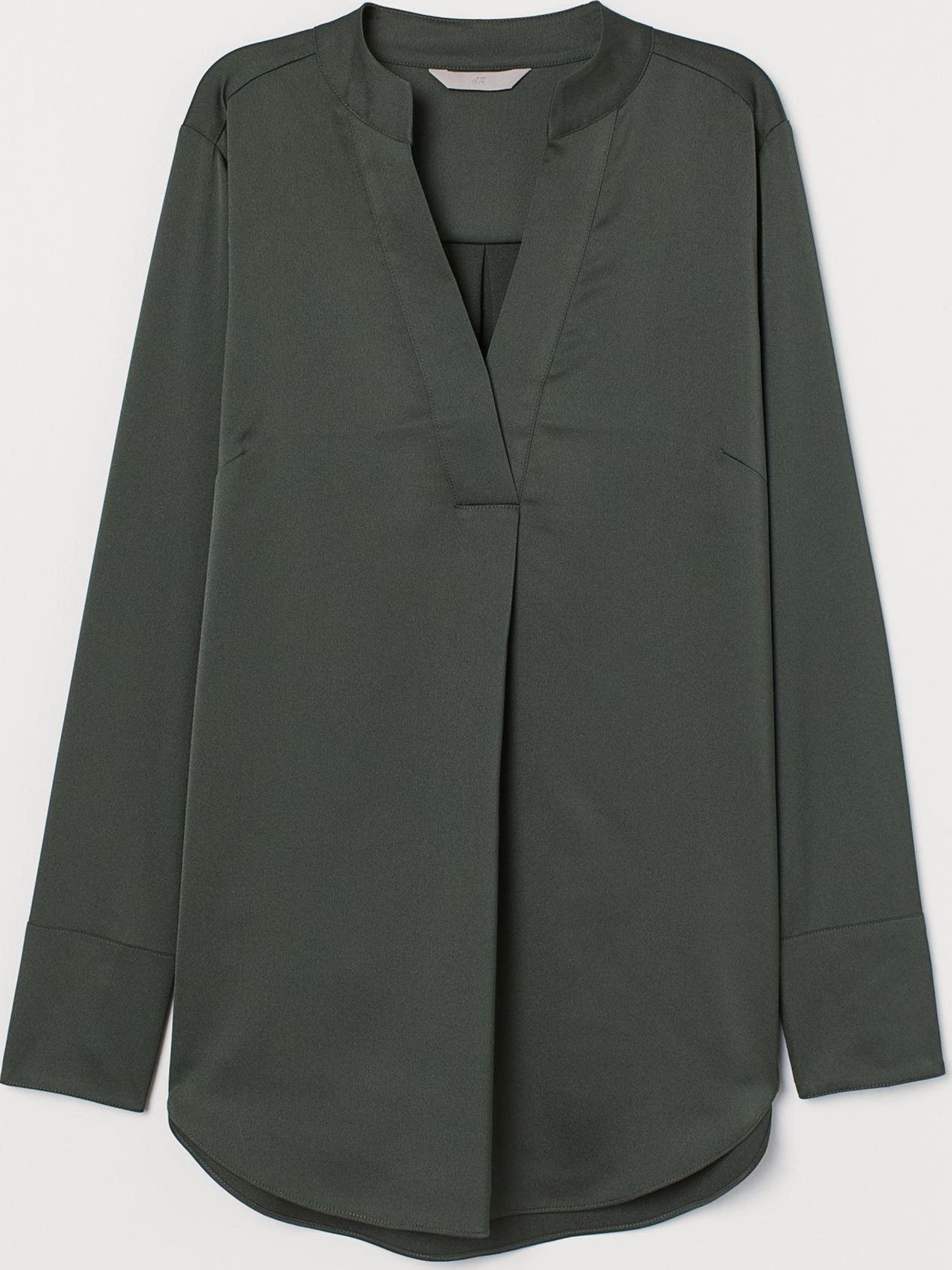 

Блузка H&M 7907911-ACXO 40 Темно-зеленая