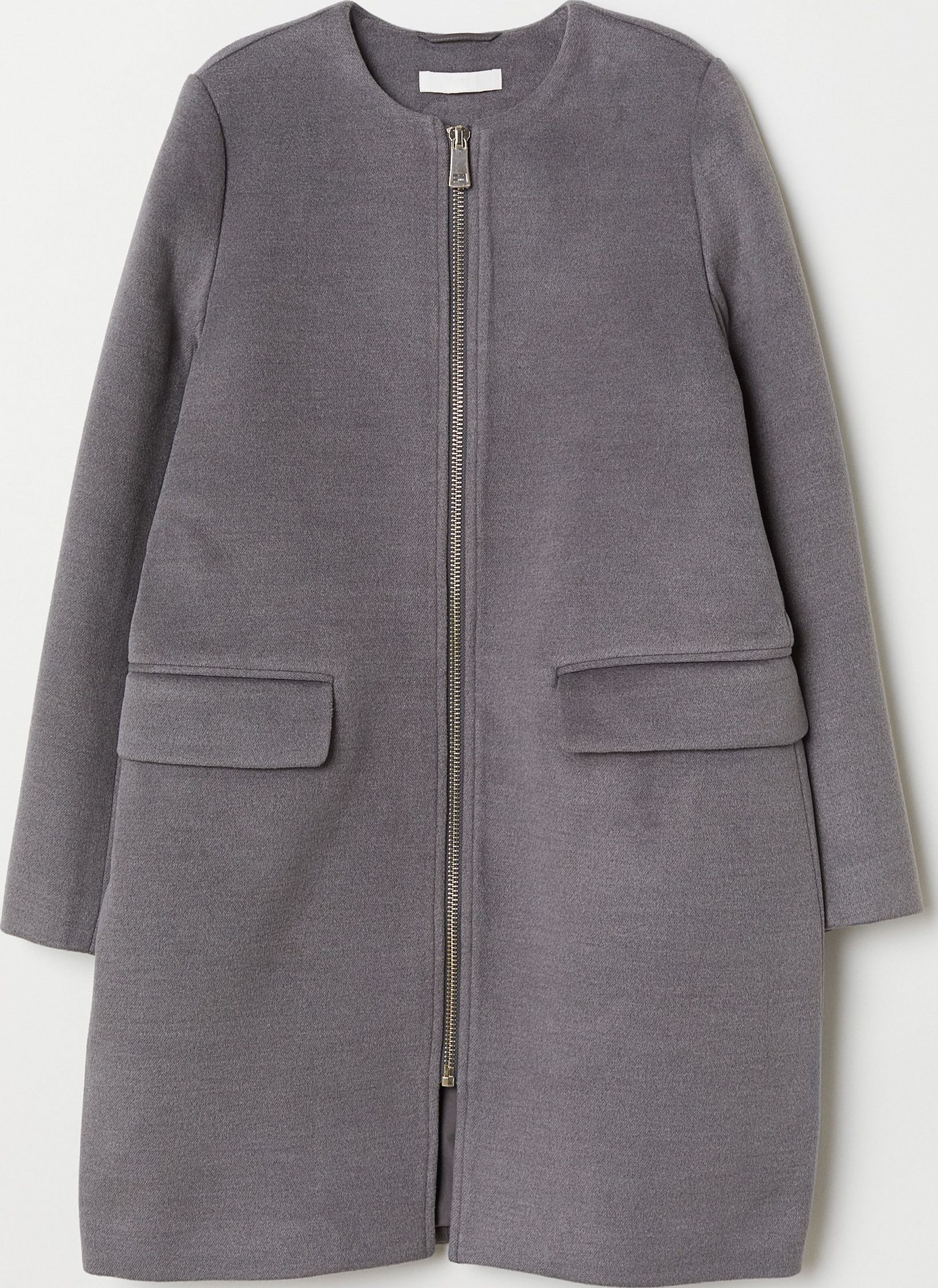 

Полупальто H&M 6807908-ABKU 40 Серое