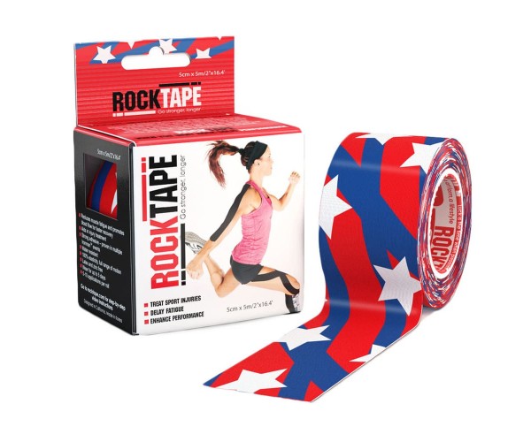 

Кинезио тейп RockTape Design (5см х 5м) Флаг США