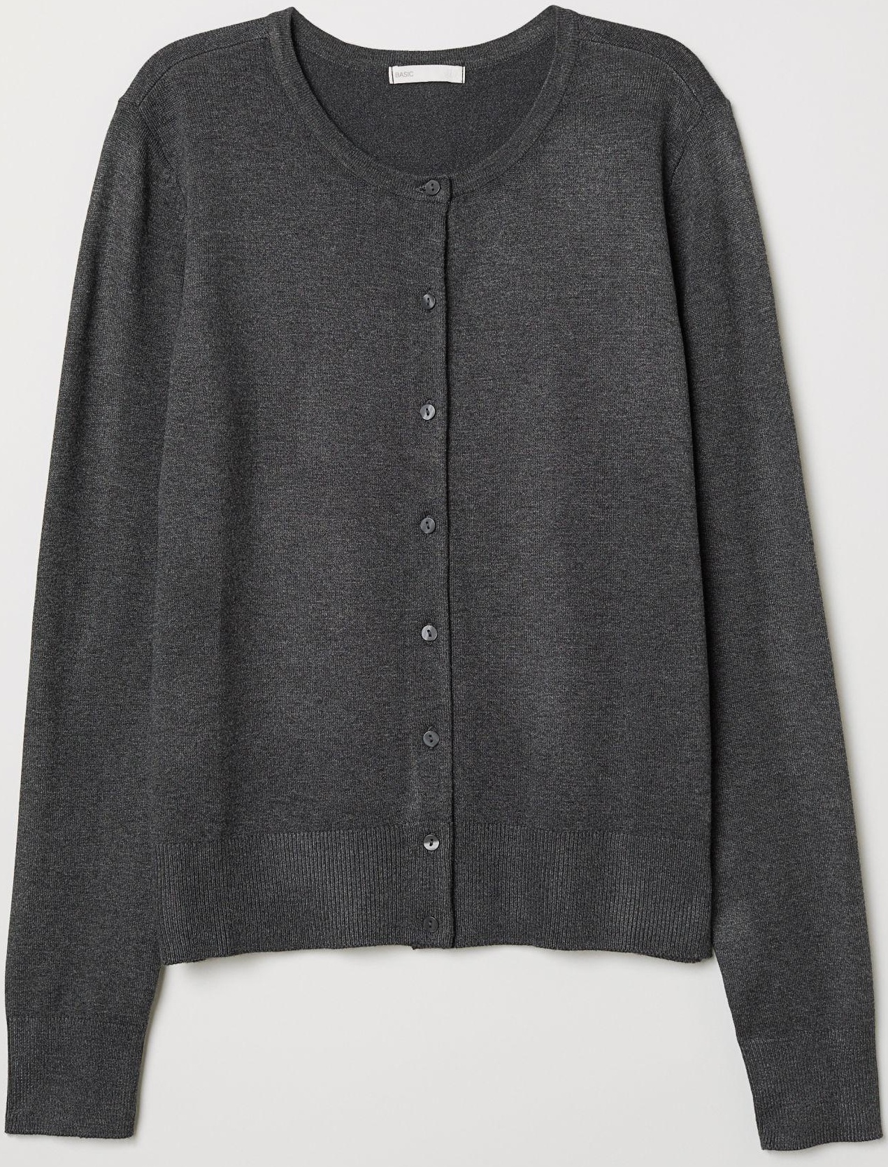 

Кардиган H&M 5795418-ACXW S Темно-серый