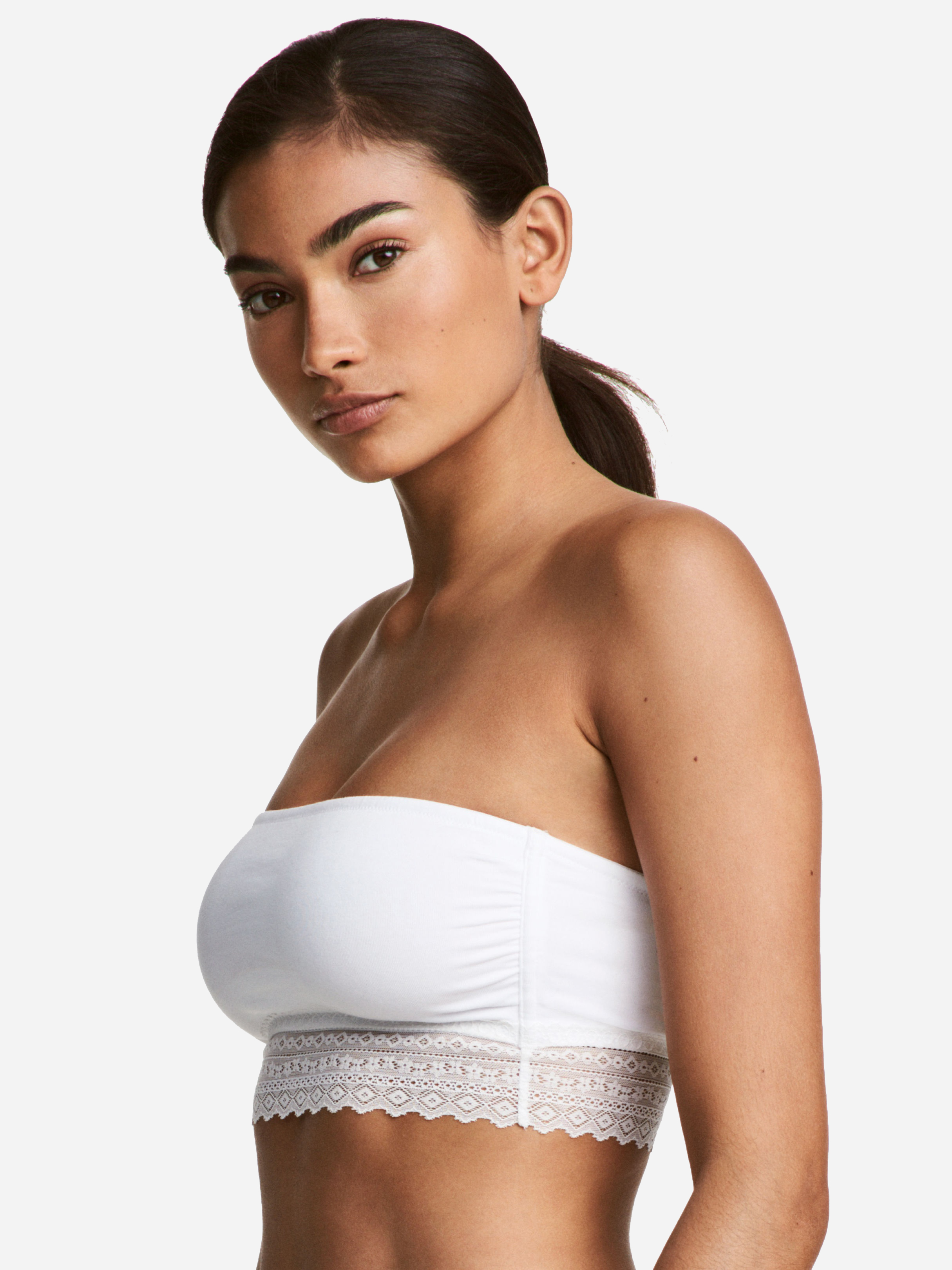 

Топ H&M 4784756-ACTS  Белый, Топ H&M 4784756-ACTS XS Белый