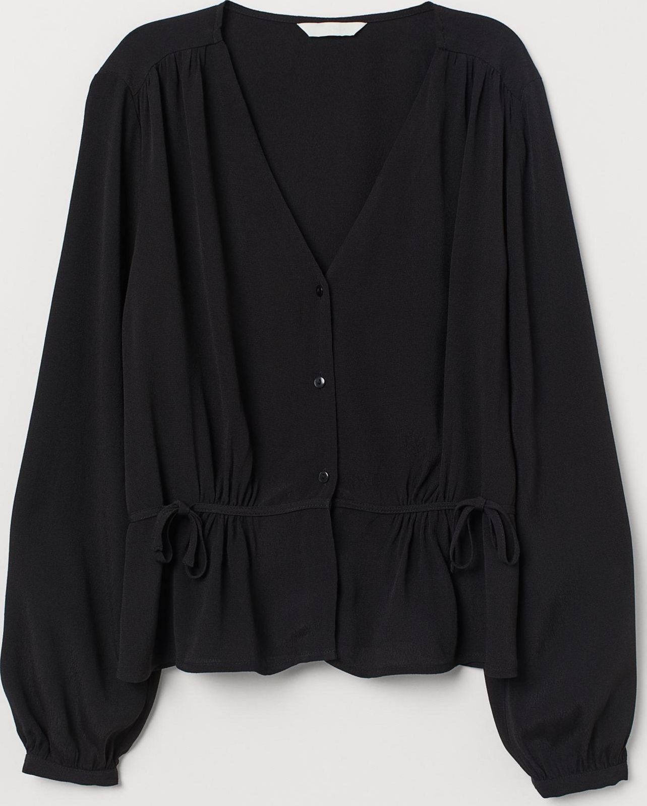 

Блузка H&M 8060120-AAAD 42 Черная