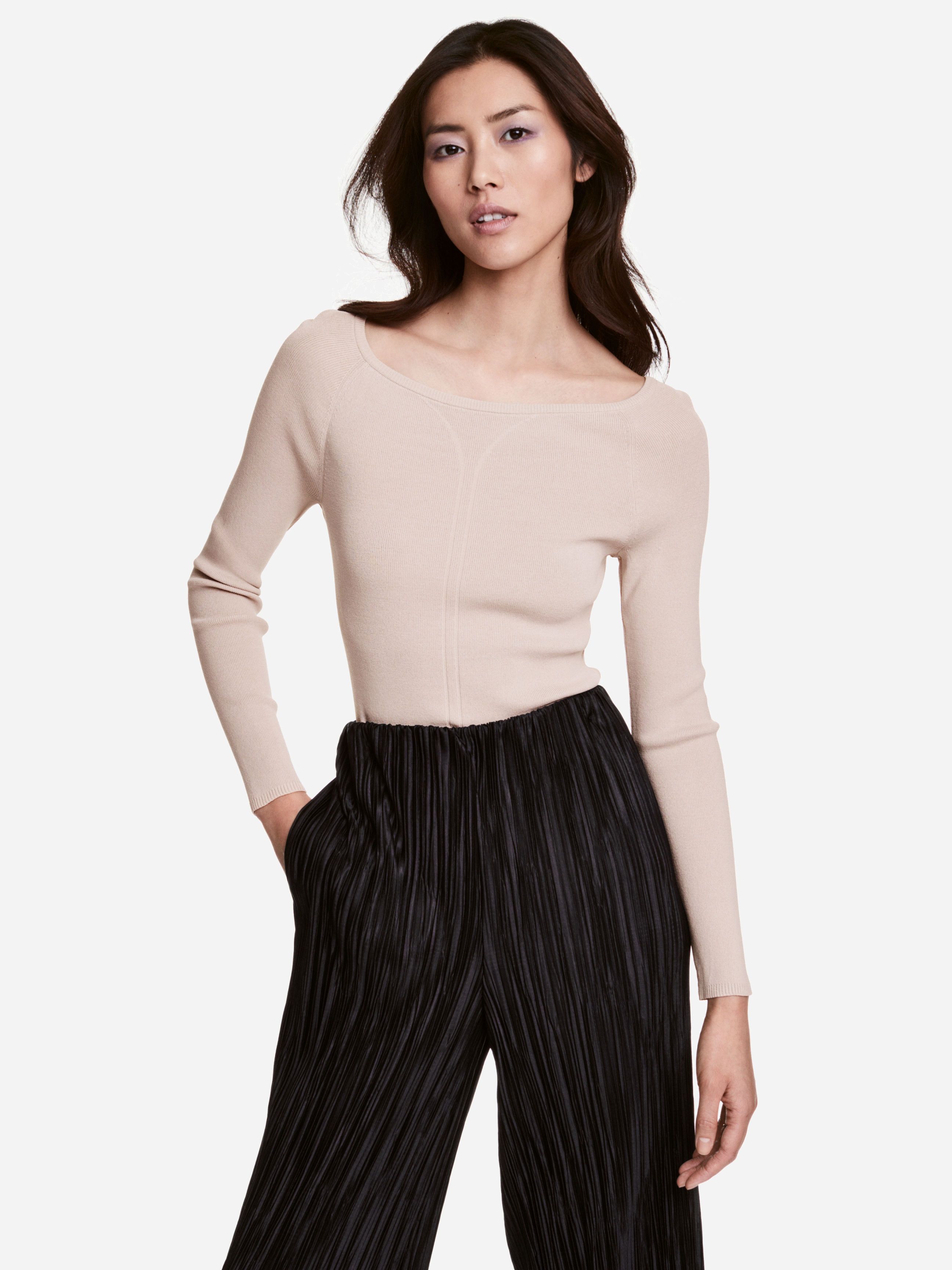 

Джемпер H&M 4685435-ACUH M Бледно-розовый