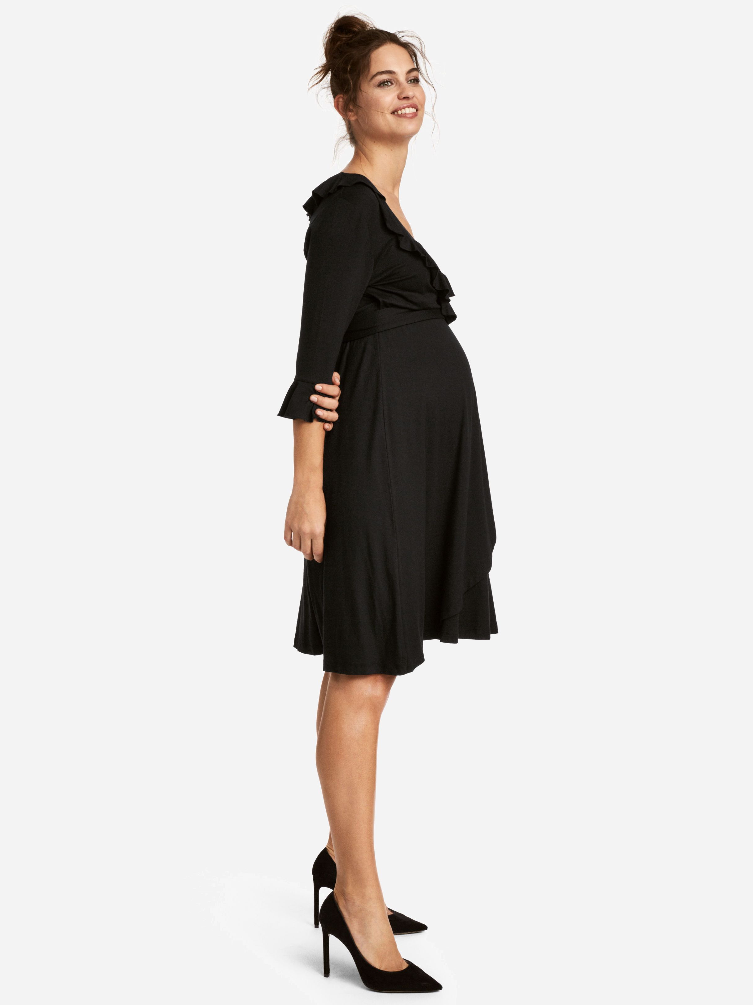 

Платье для беременных H&M 6095556-AAAD M Черное