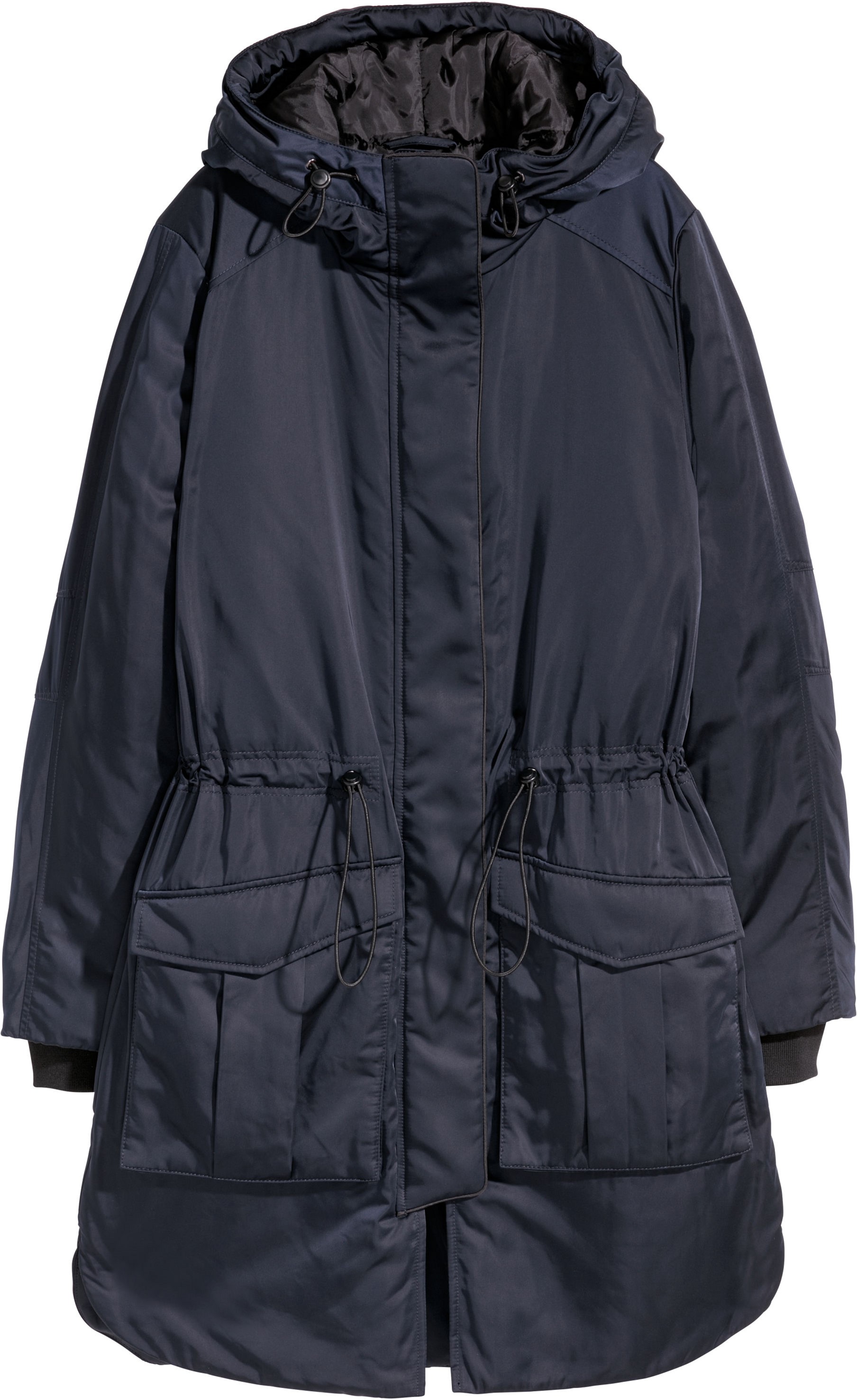 

Парка H&M 5054206-AAQJ 36 Темно-синяя