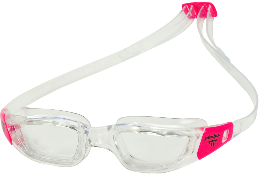 

Очки для плавания Phelps TIBURON Clear Lens Clear/Pink (189340)