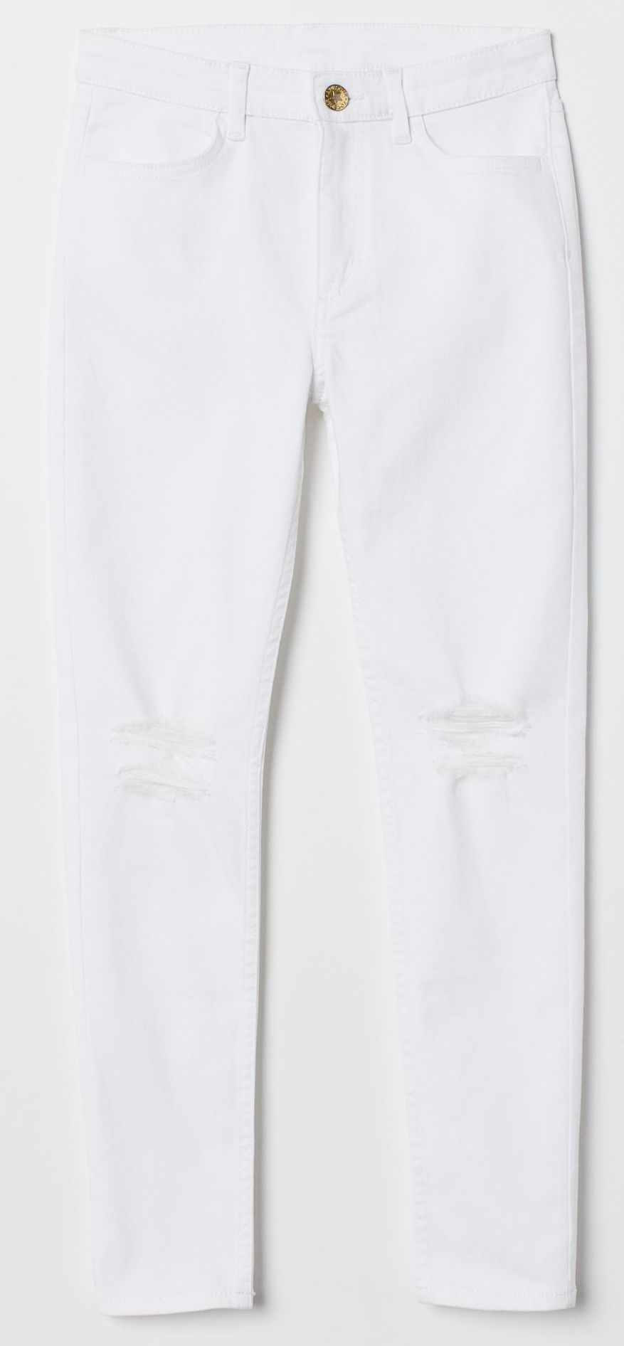 

Джинсы H&M 0694840 152 см Белые